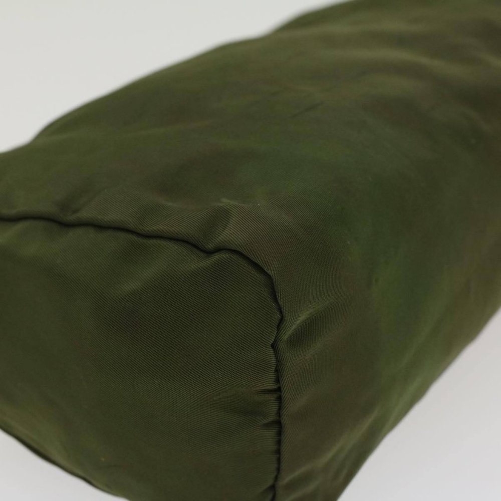PRADA Pouch Nylon Green Auth yb246 - Picture 10 of 16